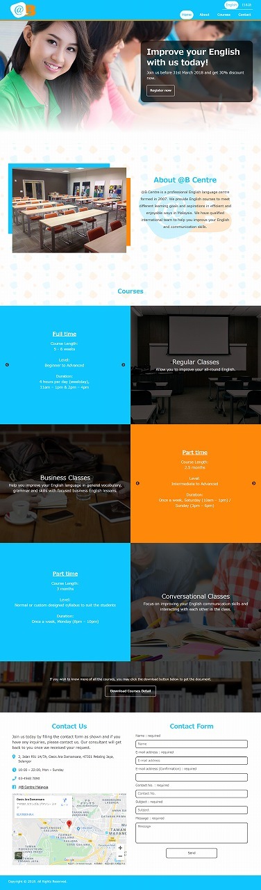 Laman Web Pusat Pengajaran